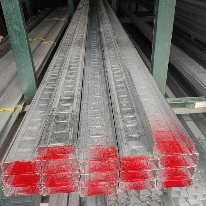 Terbaik Galvalum Truss Baja Ringan Kanal C Imf C75 Tebal 0,75 100% Ori
