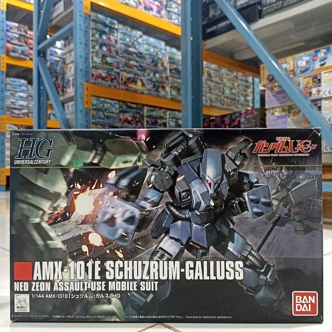 *****] Hg 1/144 Universal Century AMX 101E Schuzrum Galluss - Bandai