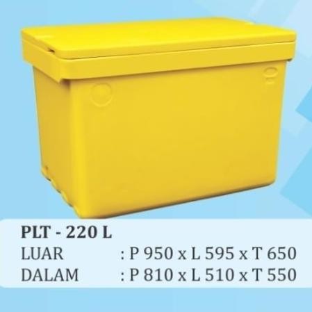 Coolbox Cool Box Cooler Box Peti Es 220 liter - Merek PLASTO