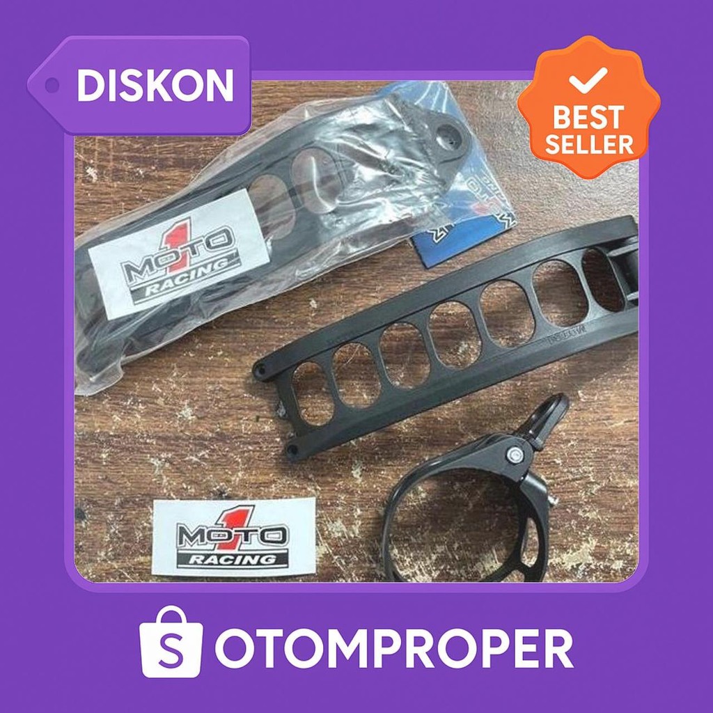 Kleman Klem Knalpot Moto1 2 Tak 2Tak Model Acerbis