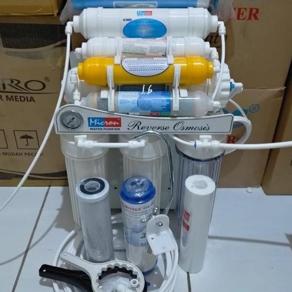 Terbaik Mesin Ro 500Gpd 12Step Non Pompa 100% Ori