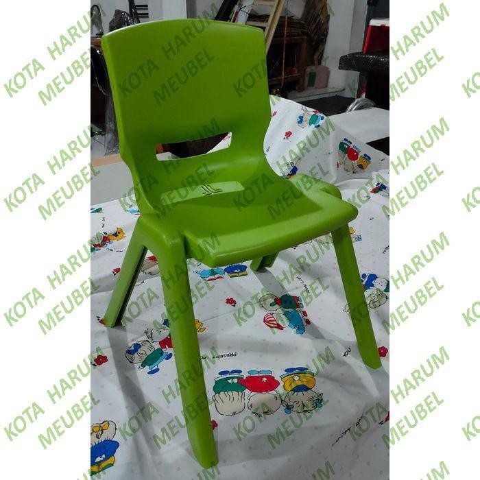 Kursi Bangku Anak Plastik Olymplast Ok Hijau Dingklik Tinggi Dewasa Terbaru Best Quality 100% Origin