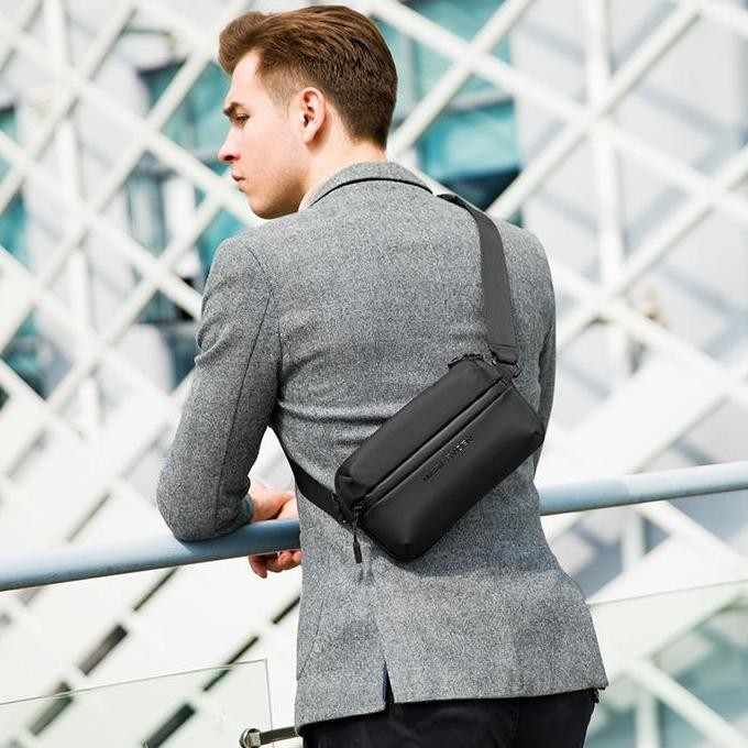 Tas Selempang Minimalis Tas Selempang Mark Ryden Mr8712 Sling Bag Cowok Anti Air Slim Kecil