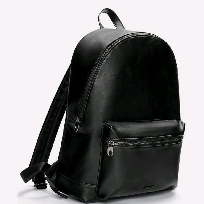 New Arrival Tas Ransel Pull And Bear Bagpack Pria Urban Original - Hitam