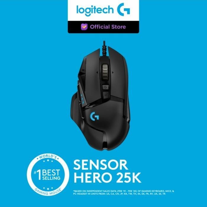 Logitech G502 Hero Mouse Logitech G 502 Hero Original Garansi Resmi