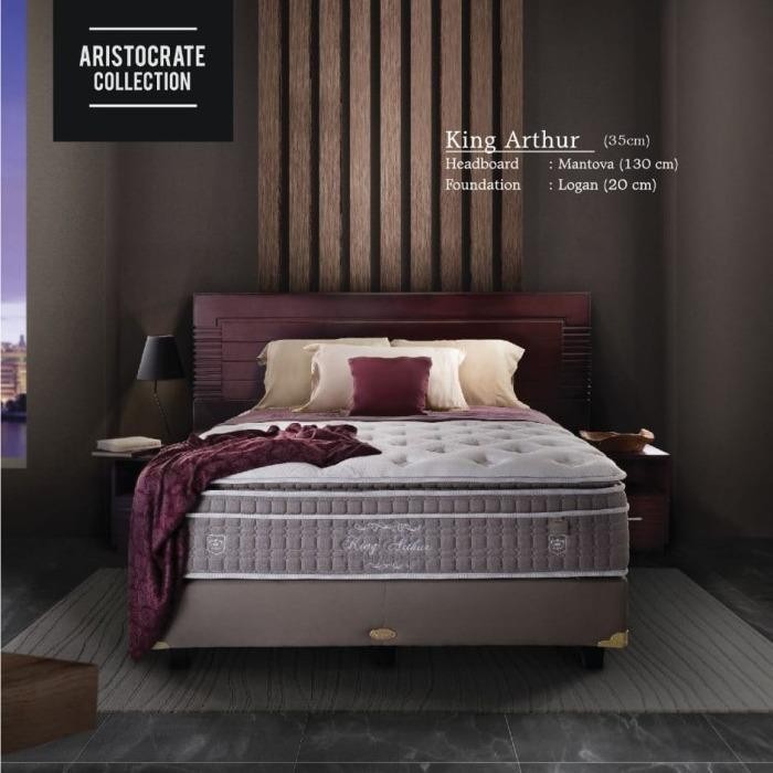 Springbed Central Aristocrate King Arthur / Kasur Central King Arthur Terbaru Best Quality 100% Orig