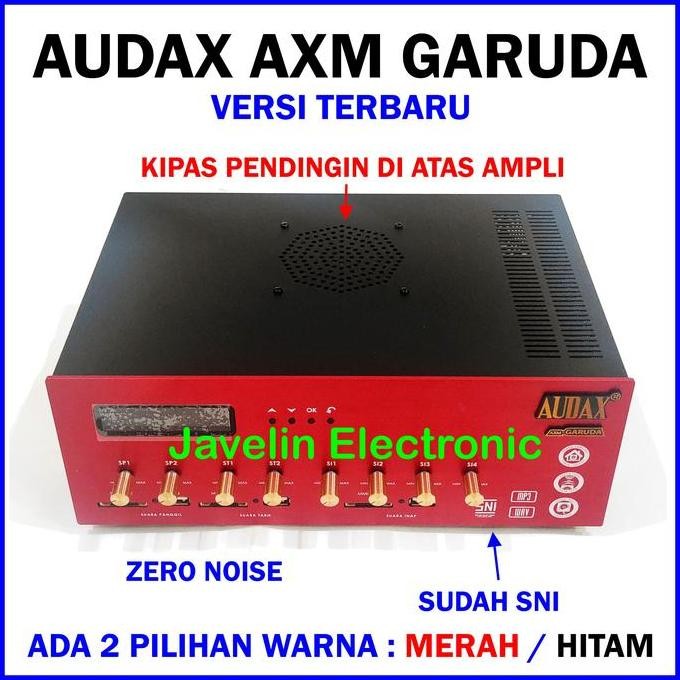 Ampli Walet Audax Axm Garuda Amplifier 3 Player + Timer + Charger