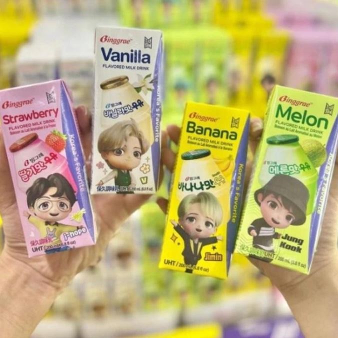 ><><><] Binggrae Melon flavored milk drink