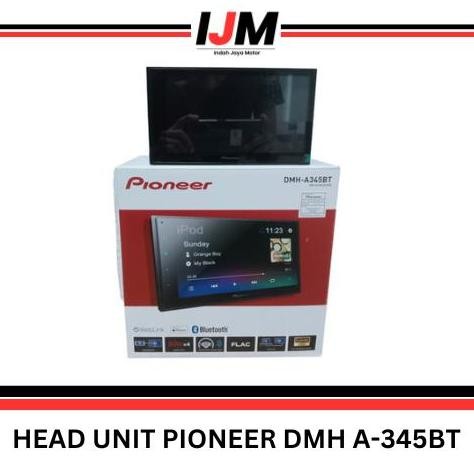 PAKET HEAD UNIT TV PIONEER DMH-A345BT WEBLINK / TV PIONEER DMH A345BT / PIONEER DMH A-345BT + SUBWOO