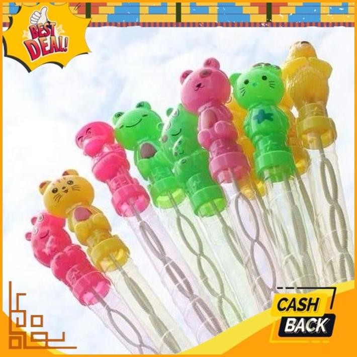 Trending Mainan Bubble Besar / Bubble Sabun Stick / Gelembung Tiup Balon Karakter / Bubble Sabun / M