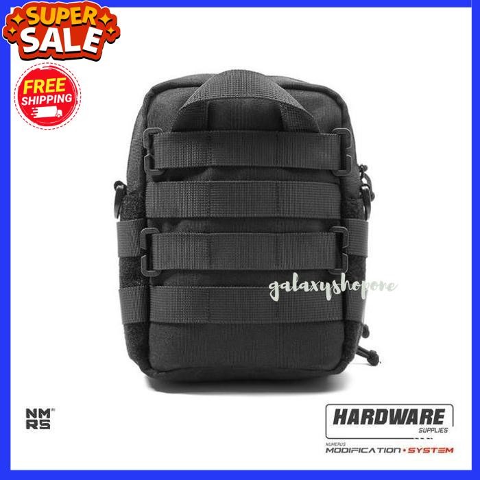 NUMERUS LOOP WEBBING CLIP SLOTTED 2.5 / EDC GEAR / TACTICAL / BLACK BEST SELLER 