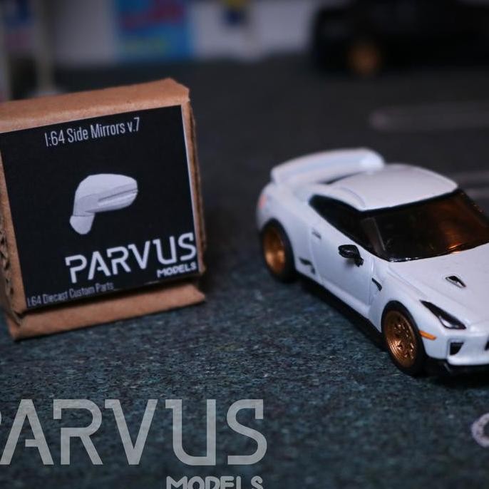 {{{{}}] Parvus Models 1 64 Side Mirrors v7 Spion Custom Diecast Hot Wheels