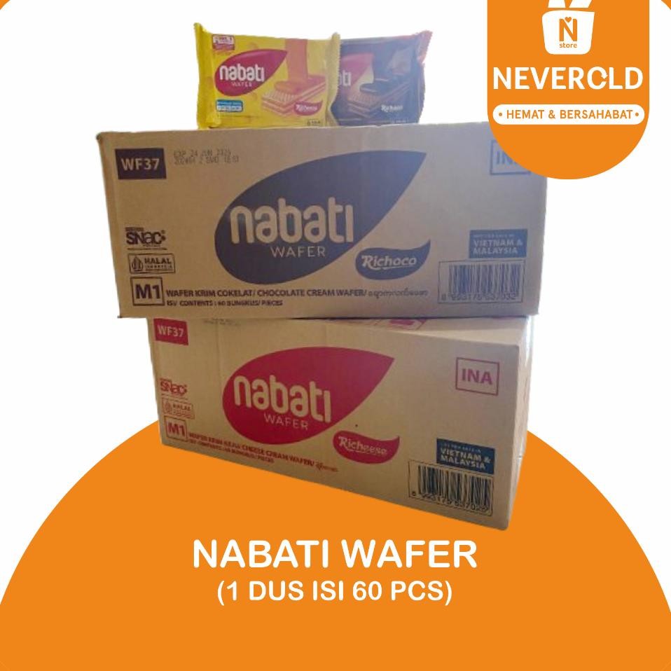 Nabati Wafer 1 Dus Isi 80 Bisa Campur