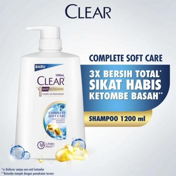 shampoo clear 1200ml BED