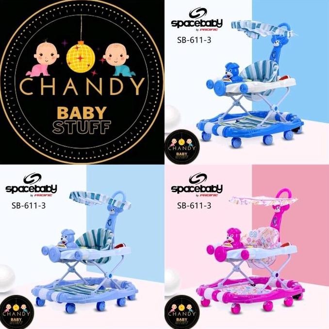 BABY WALKER SPACE BABY SB 611-3,612-3,615-3,618-3 VIP