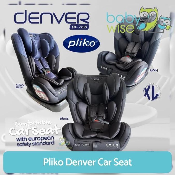 Pliko Denver Car Seat - Kursi Mobil Anak Bayi VIP