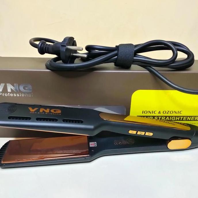 Catok Lurus Digital VNG V5 Gold, Hair Strightener Catokan Straightener