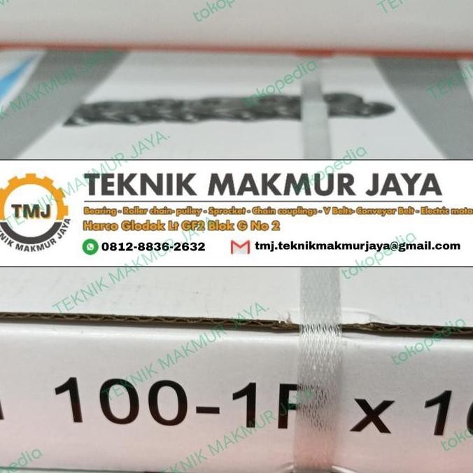 Roller Chain Rs 100-1 Rantai Single Rs 100 - 1