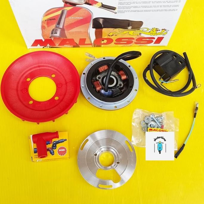 Pengapian Set Malossi Vespower Untuk Vespa Largeframe PX Excel Sprint