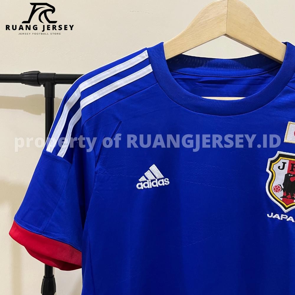 Jersey Sepak Bola Retro Classic Jepang Home 2014/2015 Pria Dewasa