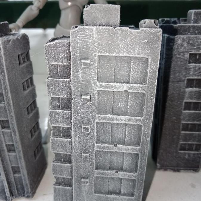 New  Diorama Gedung for Shf Figma Revoltech