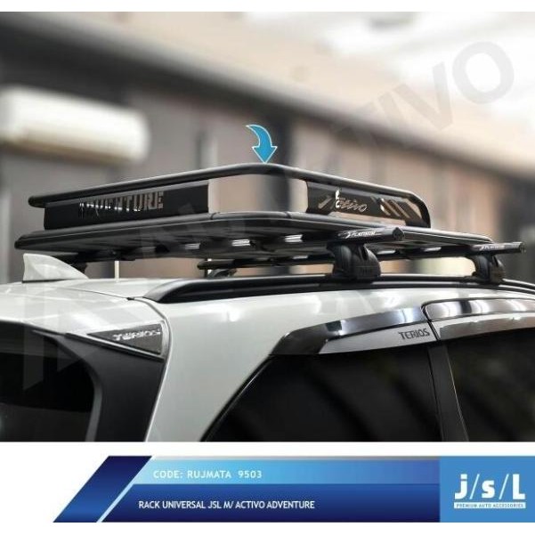 JSL Rack Universal Model Activo Adventure Roof Rack