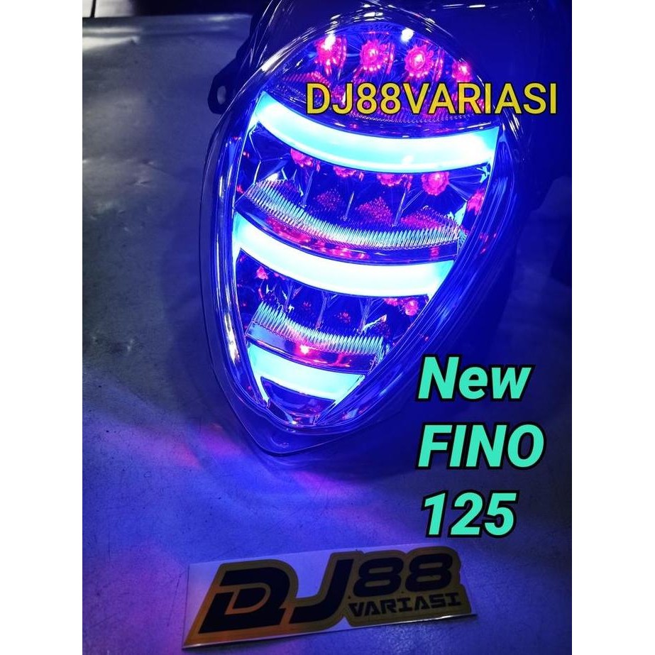 Stoplamp Fino 125 New Led Lampu Belakang Jpa Fino