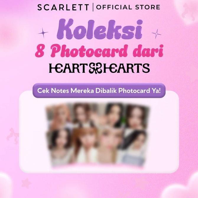 TERBARU [Get Exclusive Merch Hearts2Hearts Photocard + Love Letter] Scarlett Fragrance Brightening B