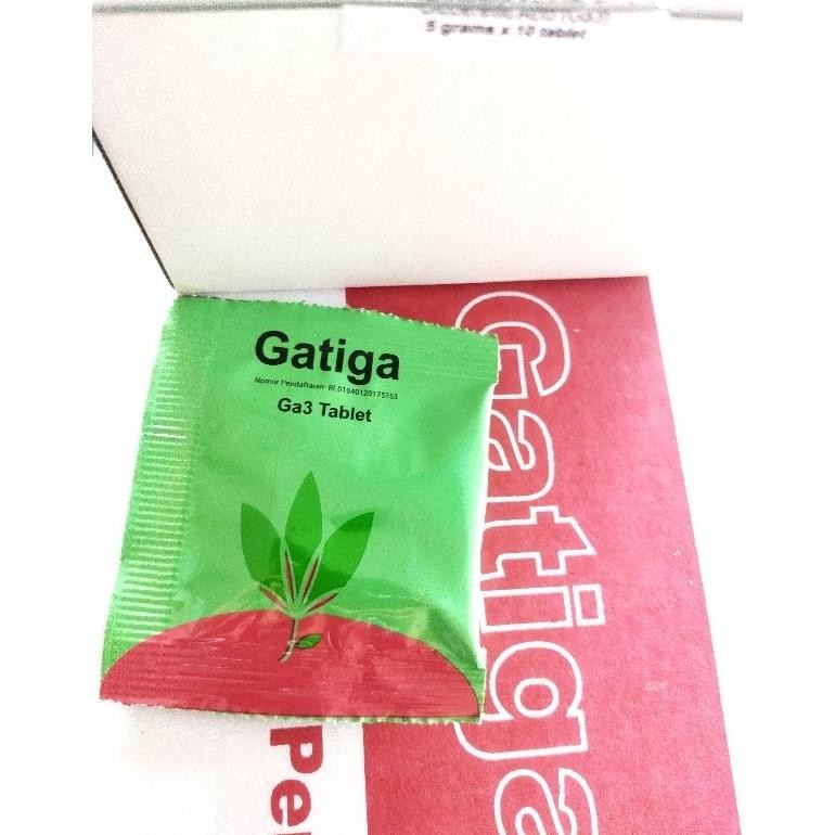 Tablet Penyubur Tanaman Gatiga Tablet, Zpt Ga3 Pemacu Tumbuh, Pembesar Buah