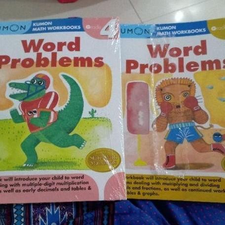 KUMON Matematika kelas 4 soal cerita/word Problems