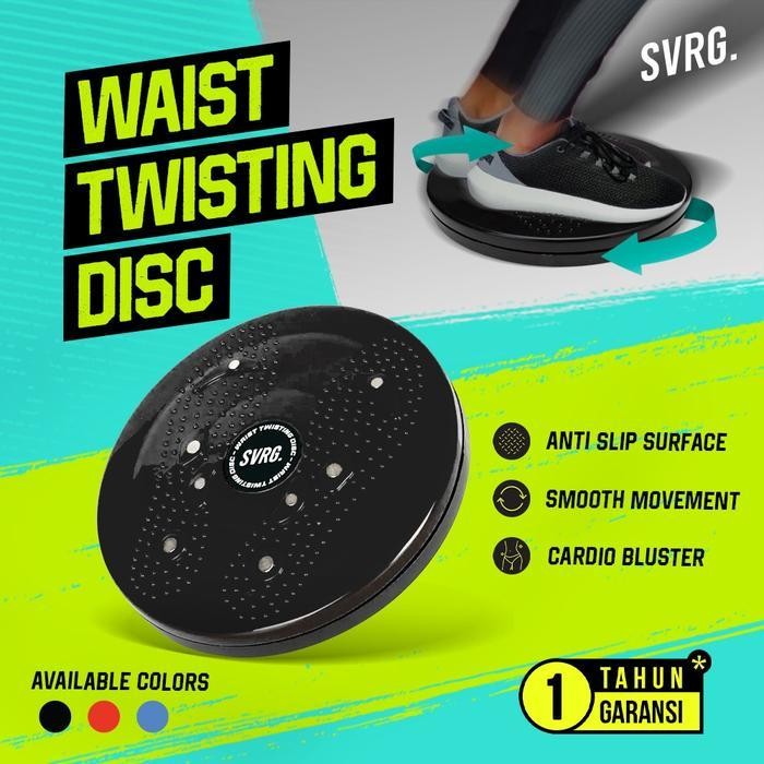 Svrg. Waist Twisting Disc - Twist Board - Jogging Plate - Home Fitness Terlaris Best Quality 100% Or