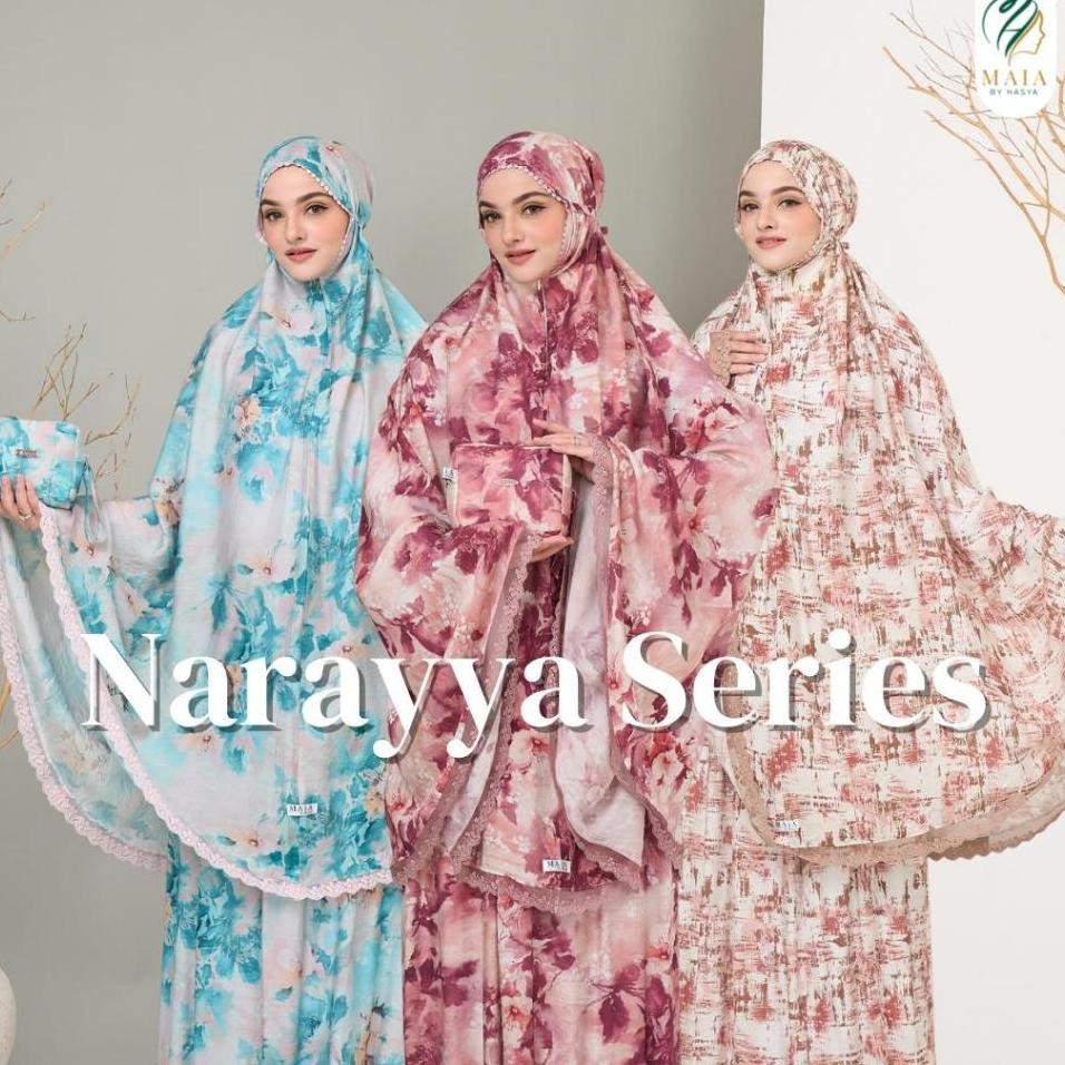 Maia By Hasya Mukena Narayya Series Luxury Mewah Ekslusif