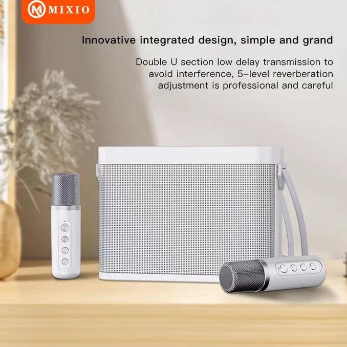 Mixio Ys-209 Portable Karaoke Speaker Bluetooth For Mobile Phone