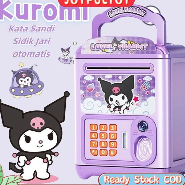 Stiker Gratissanrio Atm Celengan Tabungan Gesek Kartu Brankas Dengan Password Fingerint Pintar Pintu