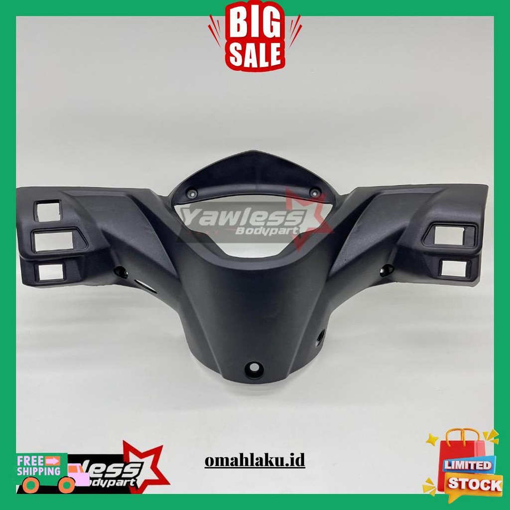 Batok Blade 110 / Batok Kepala Depan Belakang Motor Honda Blade 110 Lama Warna Hitam - Batok Kepala 