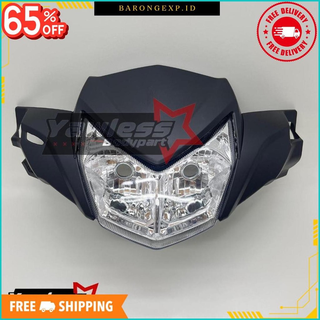 Batok Depan Supra X 125 Fi Doff / Batok Supra X 125 Fi 2014 - 2021 / Batok Supra X 125 Original Prod