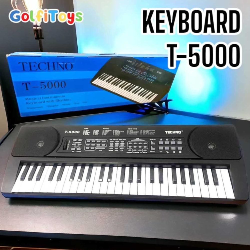 Alat Musik / Keyboard Musik / Keyboard / Piano / Keyboard Techno T-5000