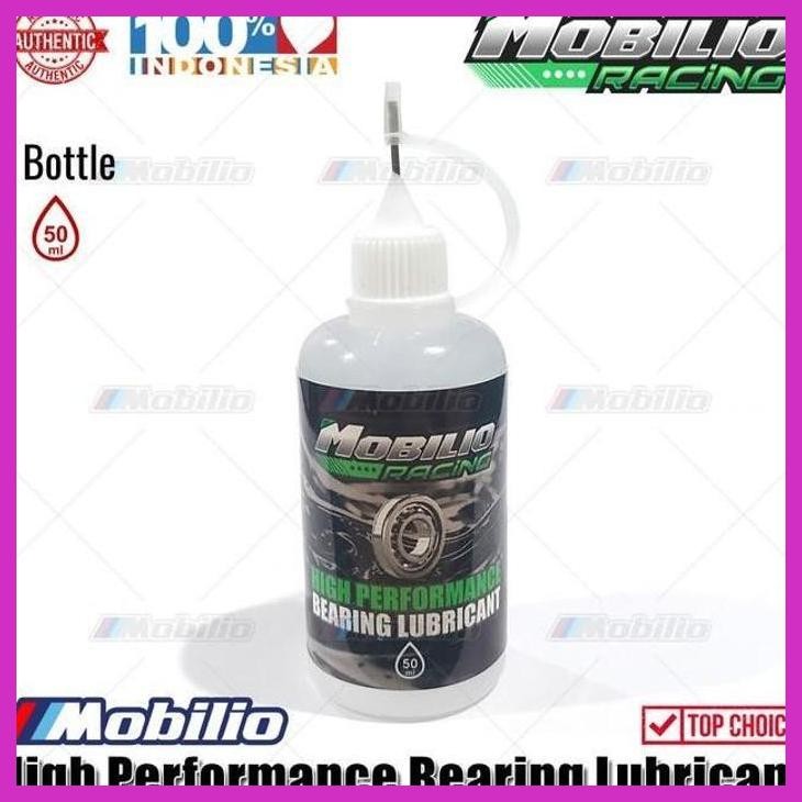 PROMO MOBILIO RACING HIGH PERFORMANCE BEARING LUBRICANT 50ML PELUMAS RC BALL JOINT ROD END OIL MAINA