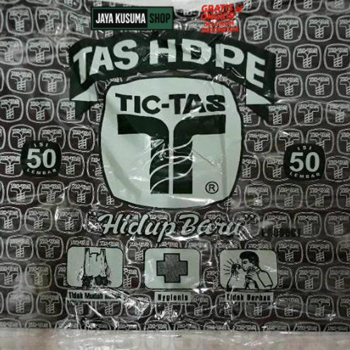 Prermium Kantong Kresek Tic Tas Jumbo Warna Warni Tictas Promo