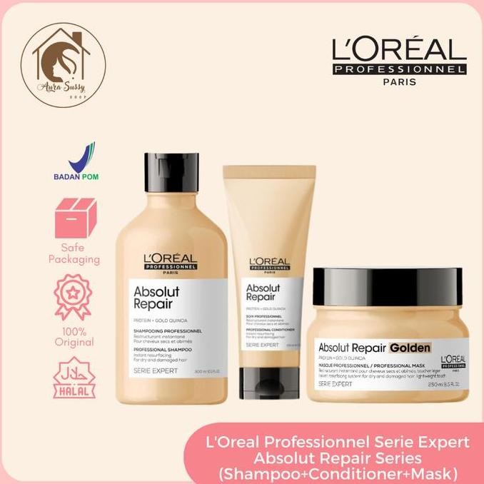 LOreal Professionnel Absolut Repair Series | Untuk Rambut Kering