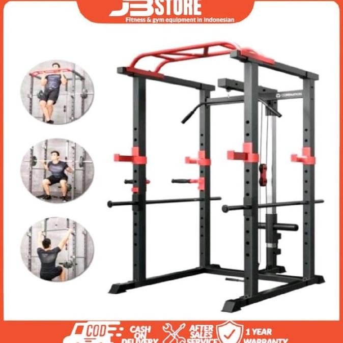Lifesport-Power rack multipungsi Ls-246(Original)Power rack Multy Gym