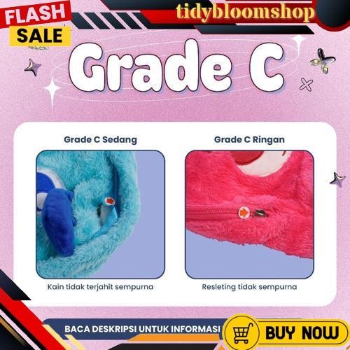 BOO Tas Ransel Disney Plushie Karakter Lotso Monster Mini Inc Pooh Backpack Viral Bulu Lucu Kecil Wa