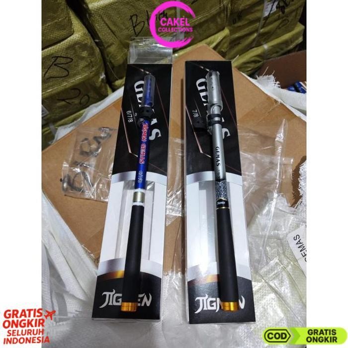New Joran Tegek Carbon Ruas Pendek Zoom Jigmen Gemas 240 270 Tegek Zoom Murah Original