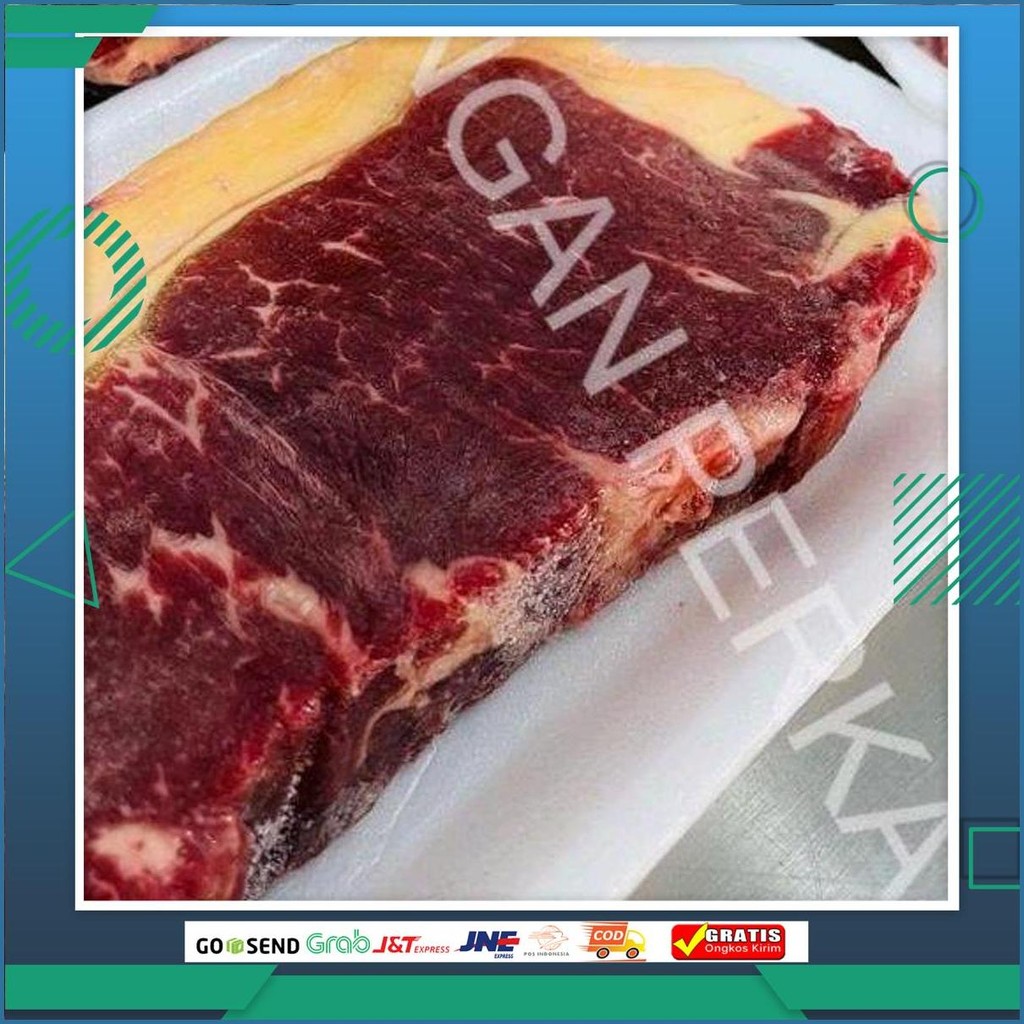 Australia Striploin Steak Cut Gosend