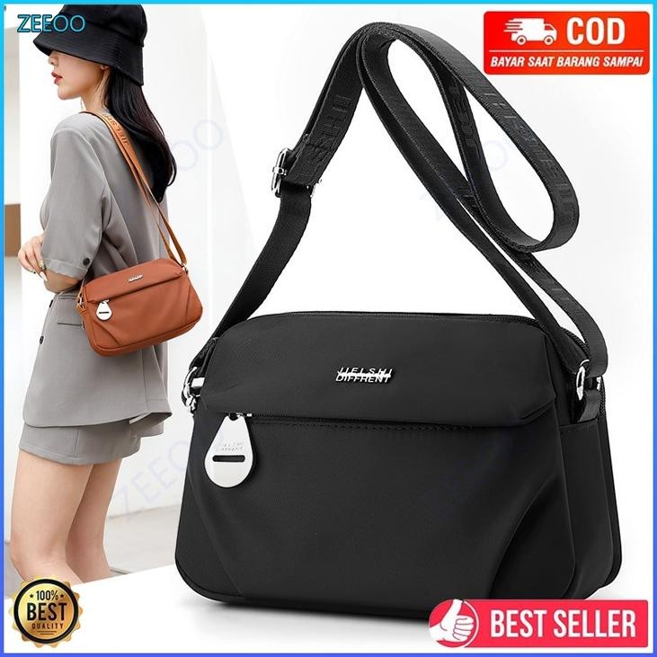 Special Jielshi Tas Selempang Wanita 2078 Slingbag Cewek Bahan Parasut Premium Tas Bahu Mini Wanita 