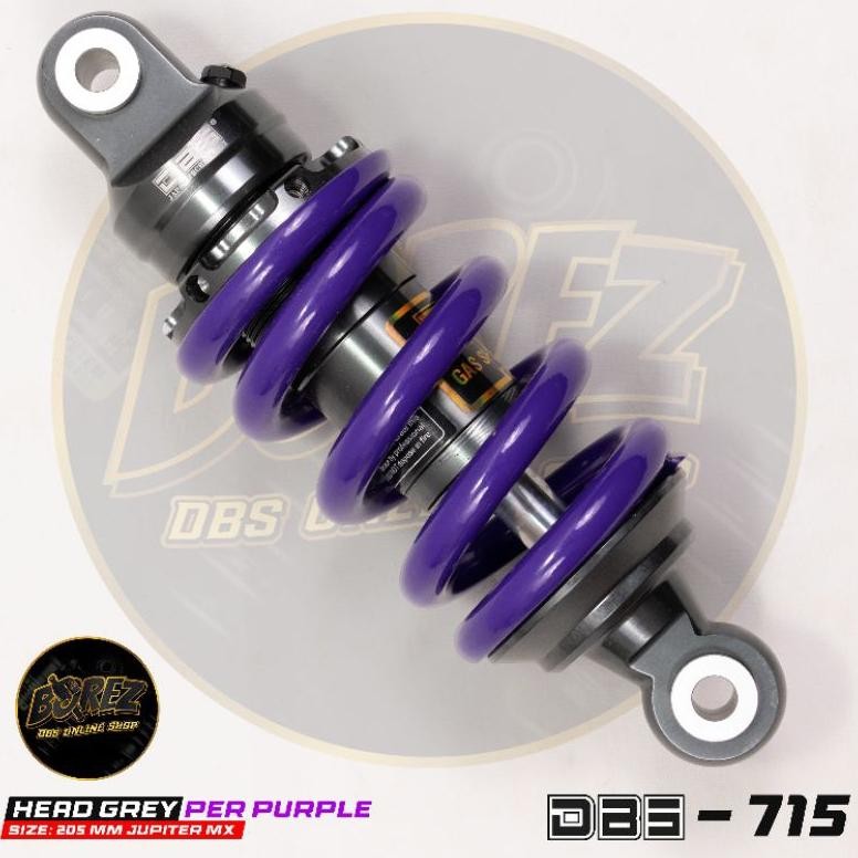 Promo MONO SHOCK DBS MX TABUNG DAN NON TABUNG UKURAN 205MM PREMIUM ASLI SHOCK DBS COD