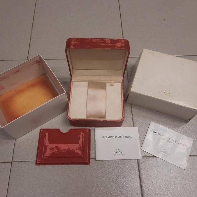 Box Kotak Jam Omega Original Vintage Longines Omega Tag Heuer Seiko AP