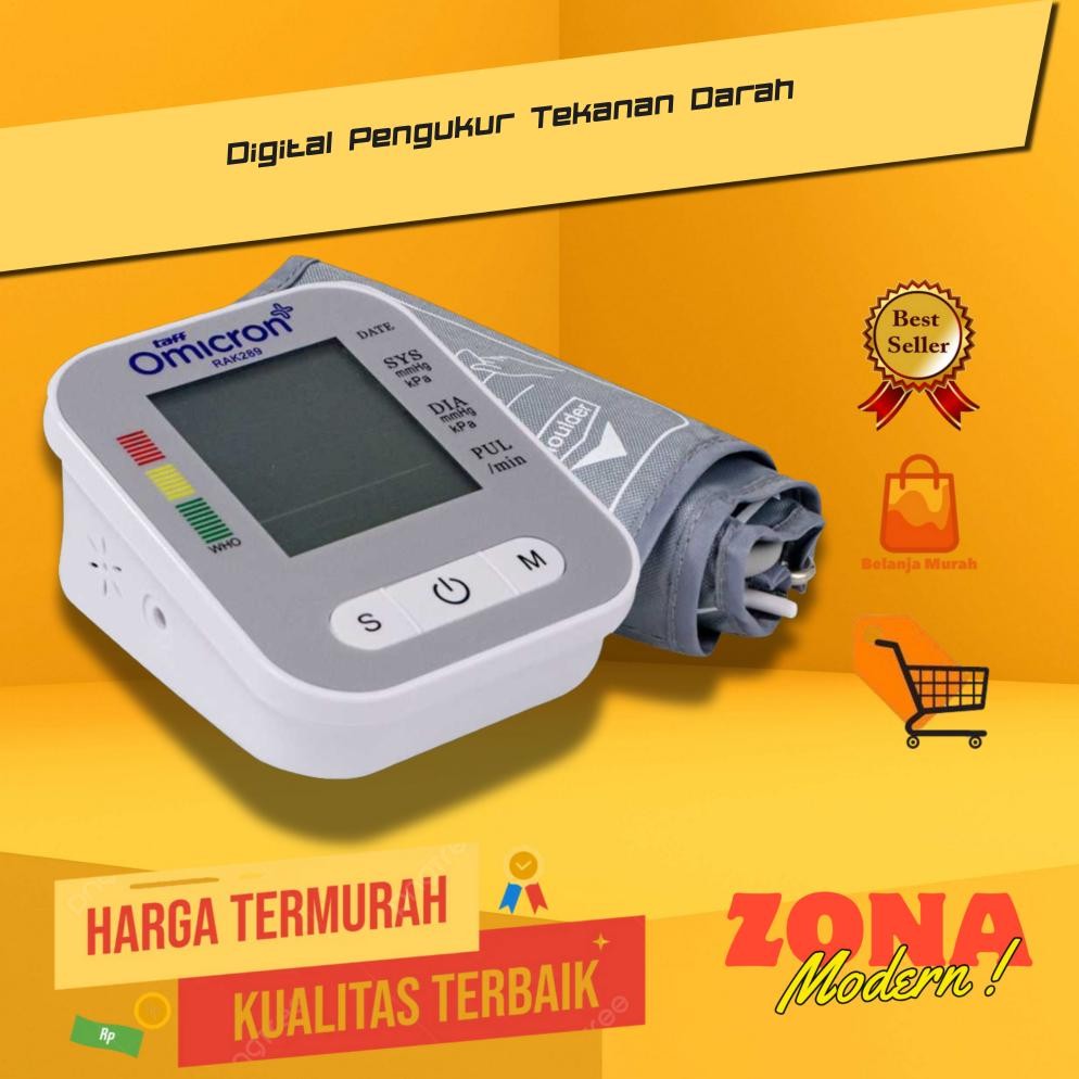 Omicron Tensimeter Digital Pengukur Tekanan Darah Digital / Tensi Digital Omicron Original