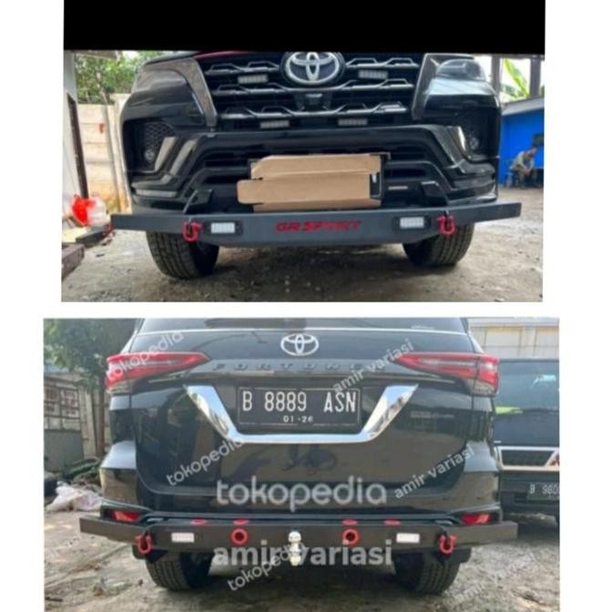 Towing Tanduk Bemper Depan Belakang Mobil All New Fortuner 2016-2022