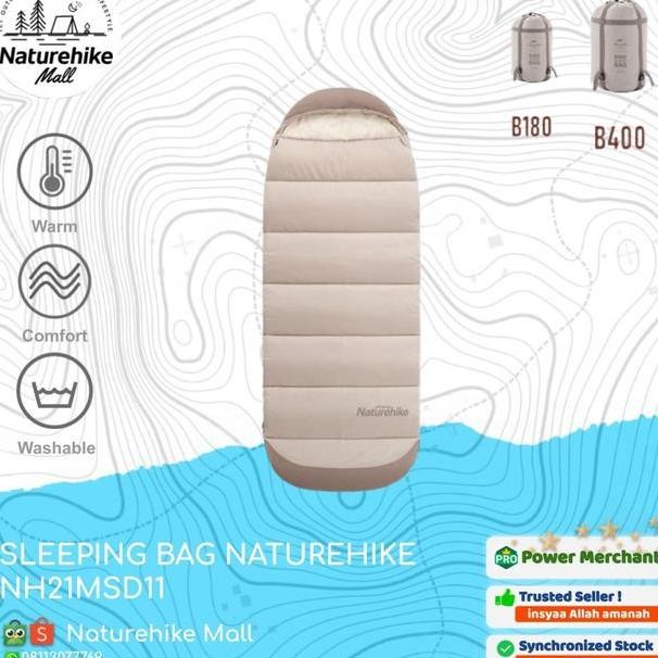 Sleeping Bag Kantong Tidur Selimut Camping Naturehike Nh21Msd11